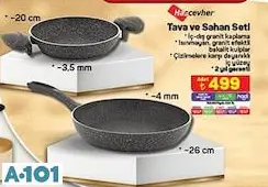 HASCEVHER TAVA VE SAHAN SETİ 20+26 CM HASCEVHER TAVA VE SAHAN SETİ 20+26 CM